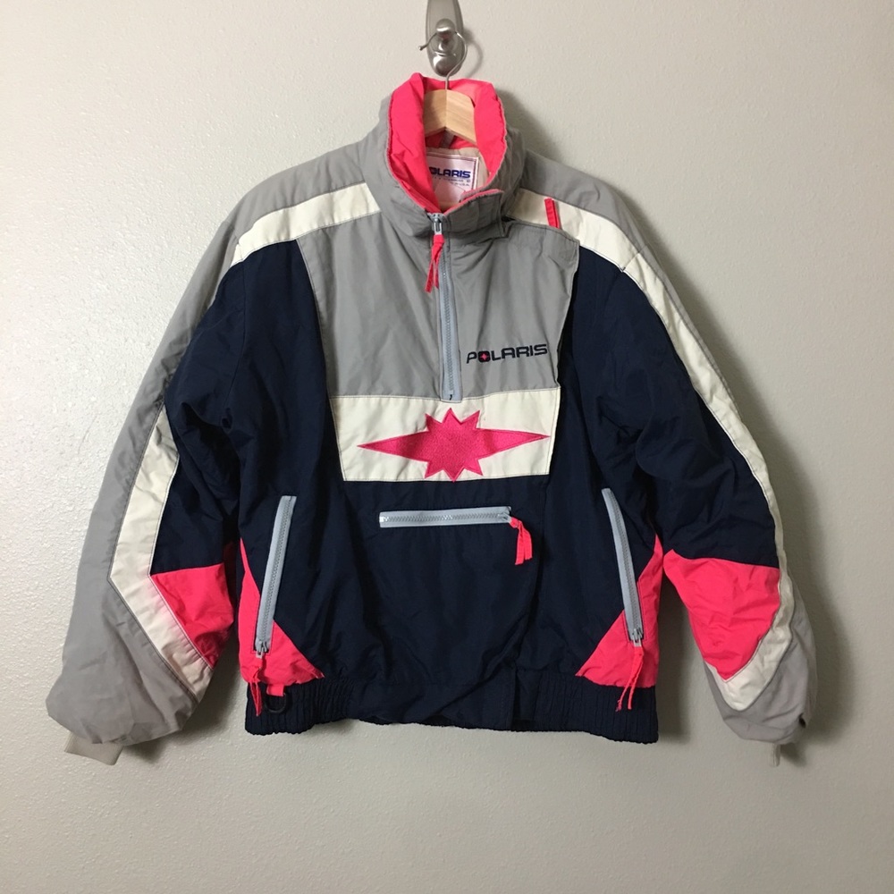 POLARIS Vintage Snowmobile Coat Jacket Ski S Small